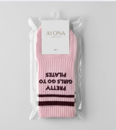 Chaussettes Anti-Dérapantes - Marron clair