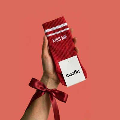Chaussettes antidérapantes – Rouge