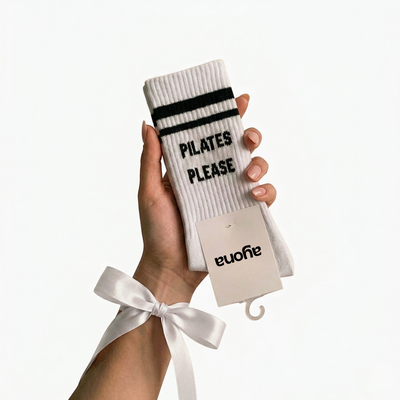 Chaussettes antidérapantes – Blanche