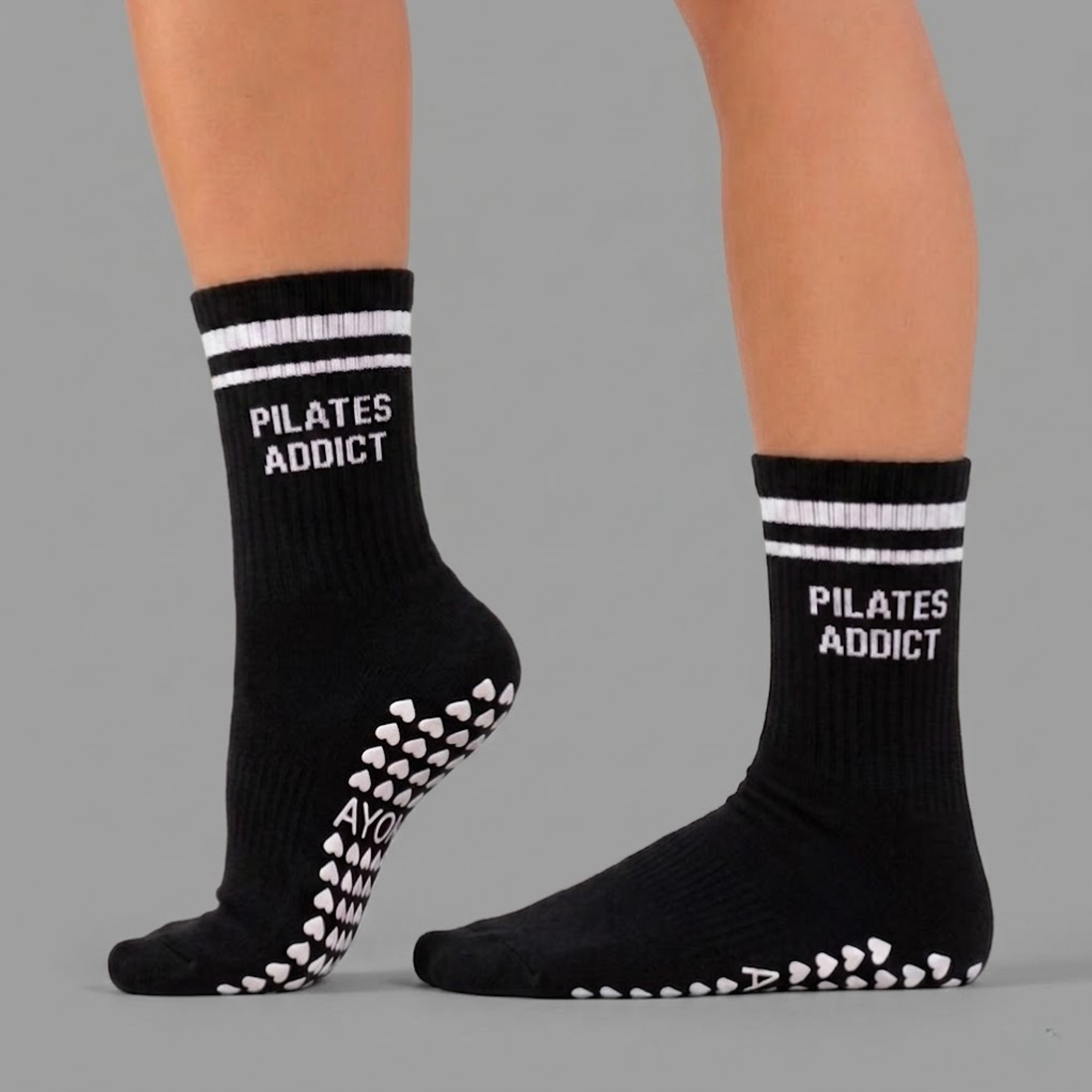 Rutschfeste Socken – Schwarz
