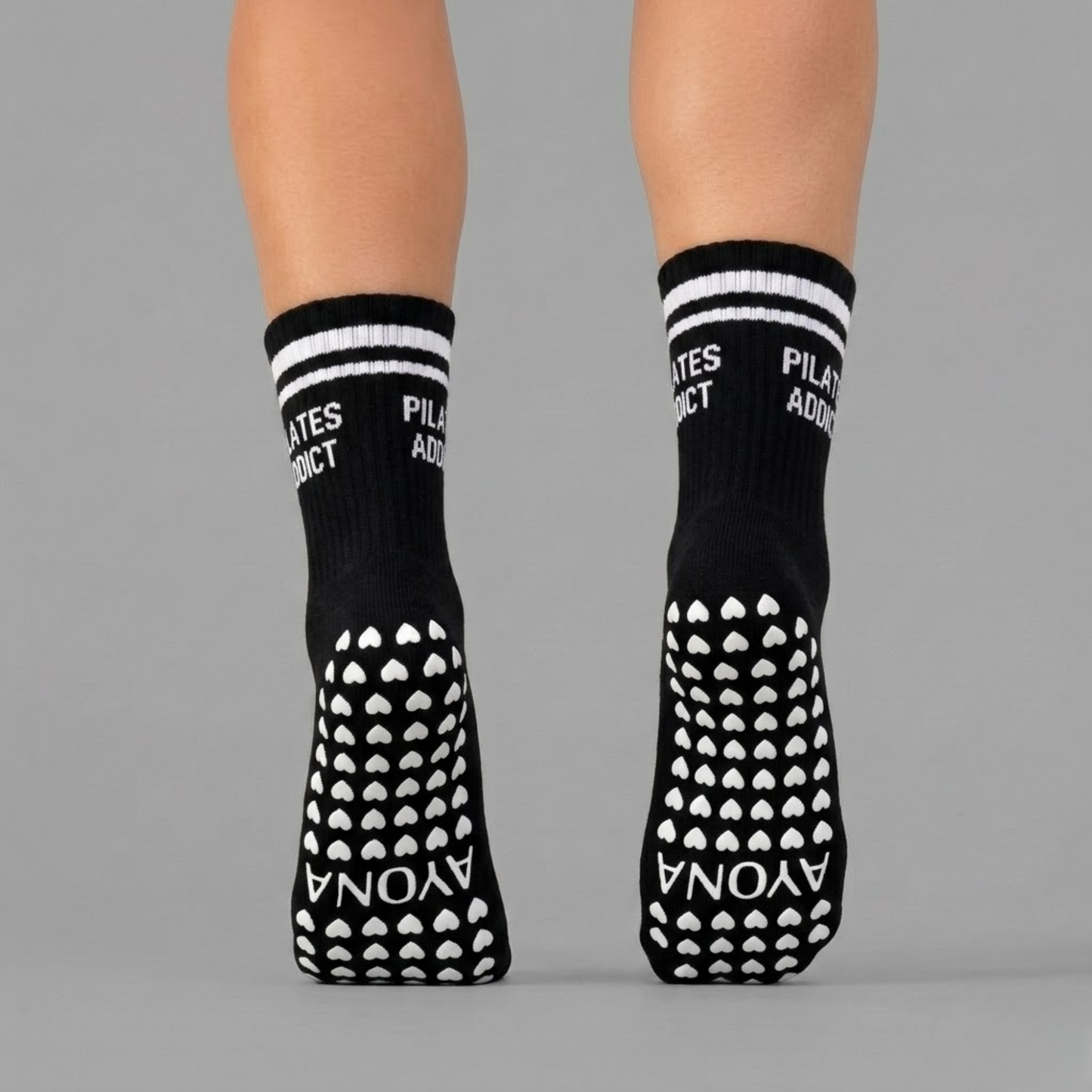 Rutschfeste Socken – Schwarz