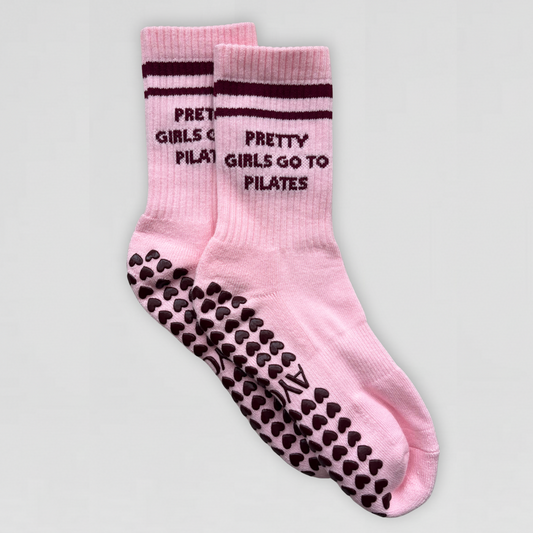 Chaussettes Anti-Dérapantes - Rose