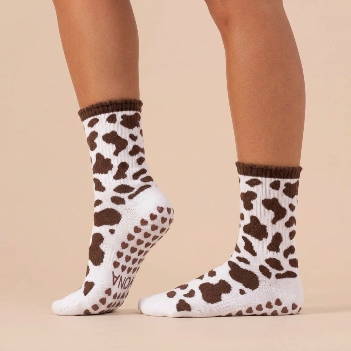 Chaussettes antidérapantes – Vache