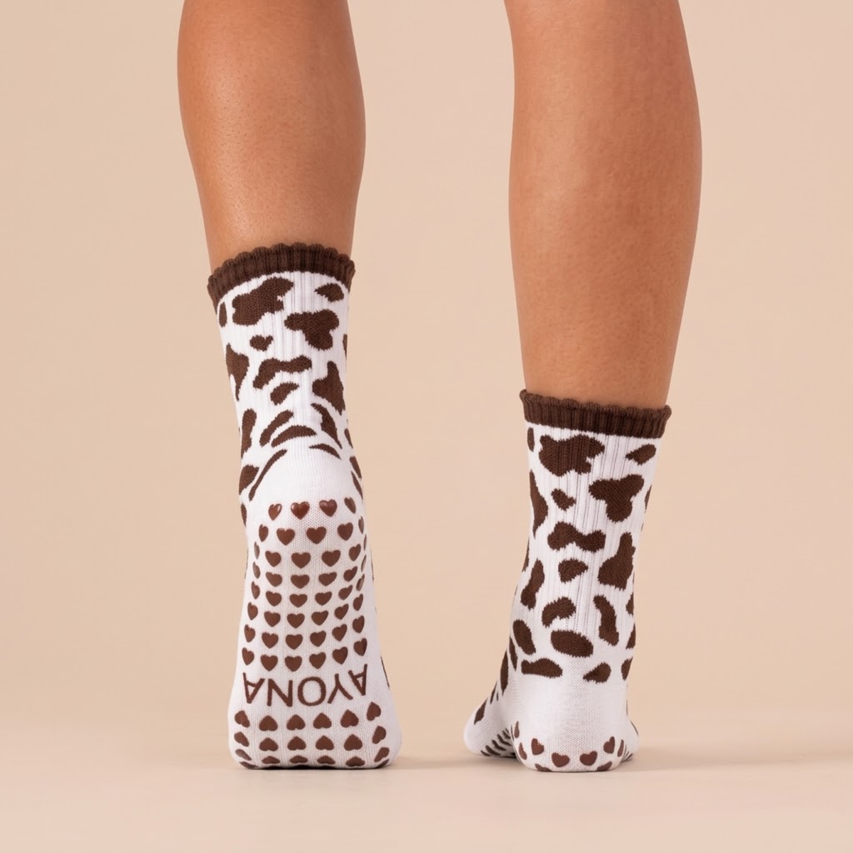 Chaussettes antidérapantes – Vache