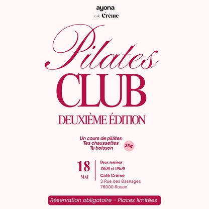 Pilates Club: Ayona x Café créme