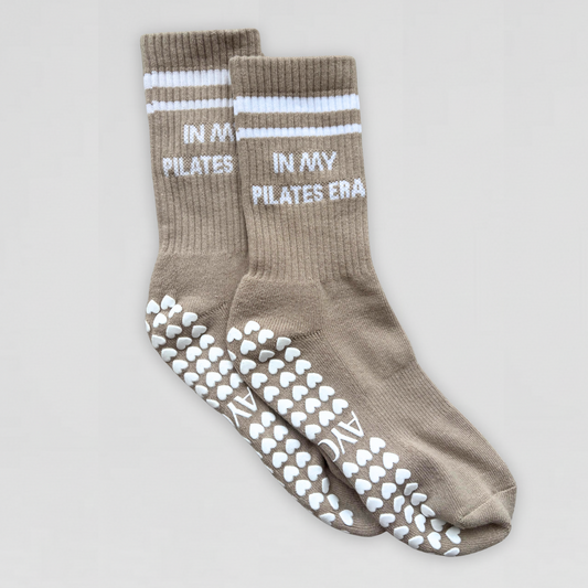 Chaussettes Anti-Dérapantes - Marron clair