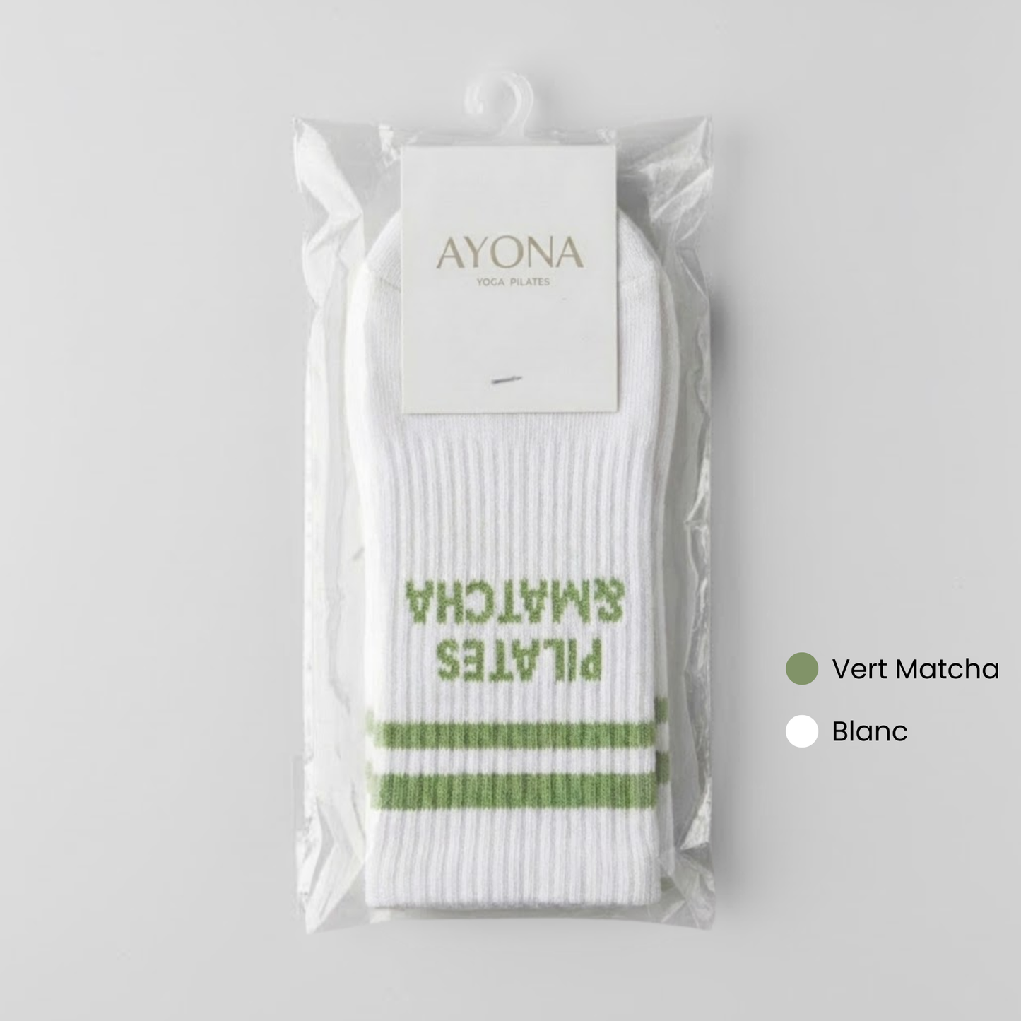 Chaussettes anti-dérapantes – Matcha