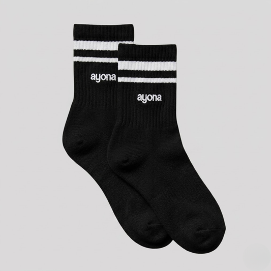 Chaussettes Mi-Hautes - Noir