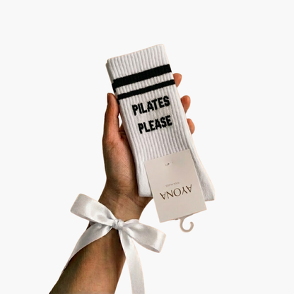 Chaussettes anti-dérapantes – Blanche