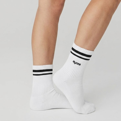 Chaussettes Mi-Hautes - Blanche