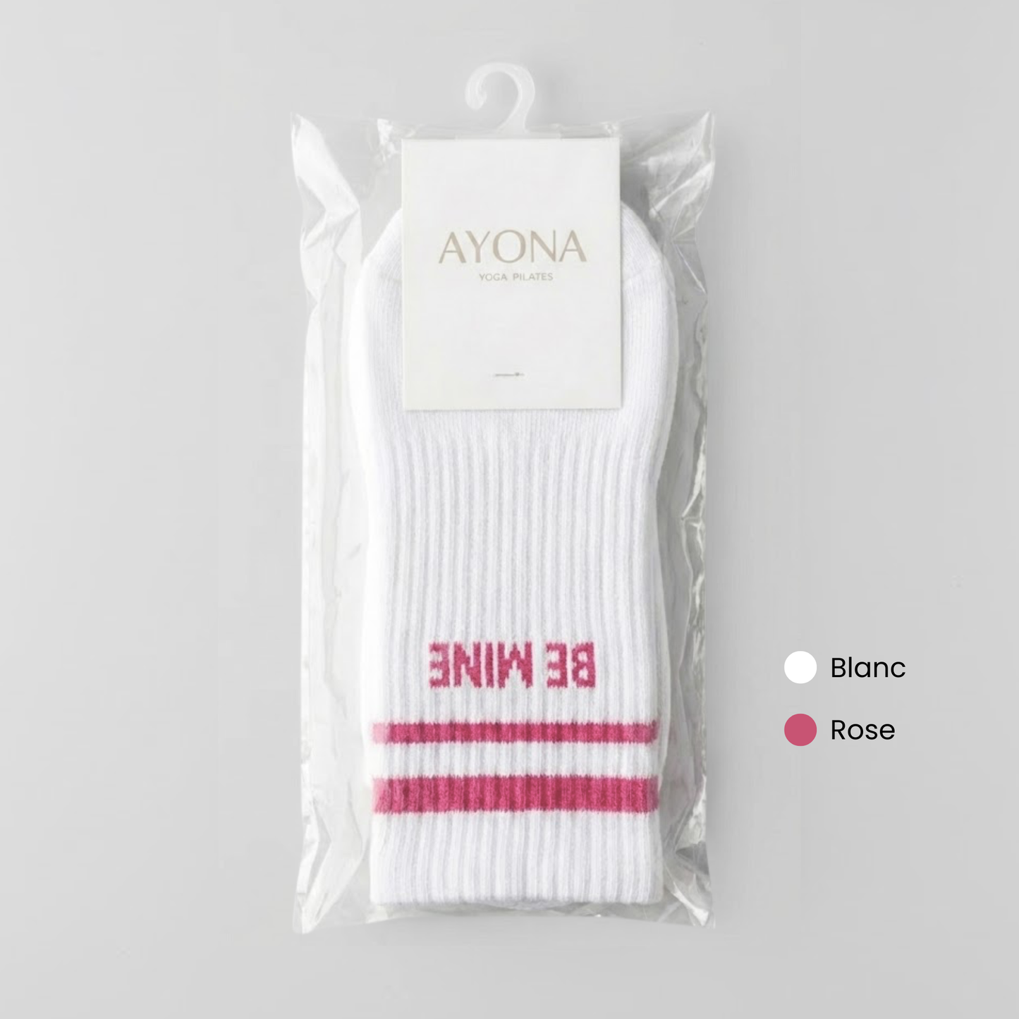 Chaussettes anti-dérapantes – Marron clair