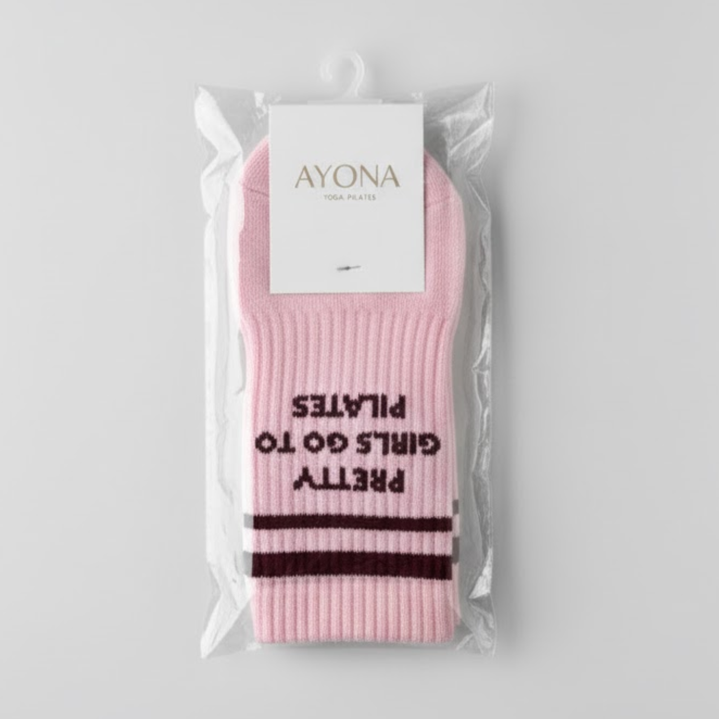 Chaussettes anti-dérapantes – Chocolat