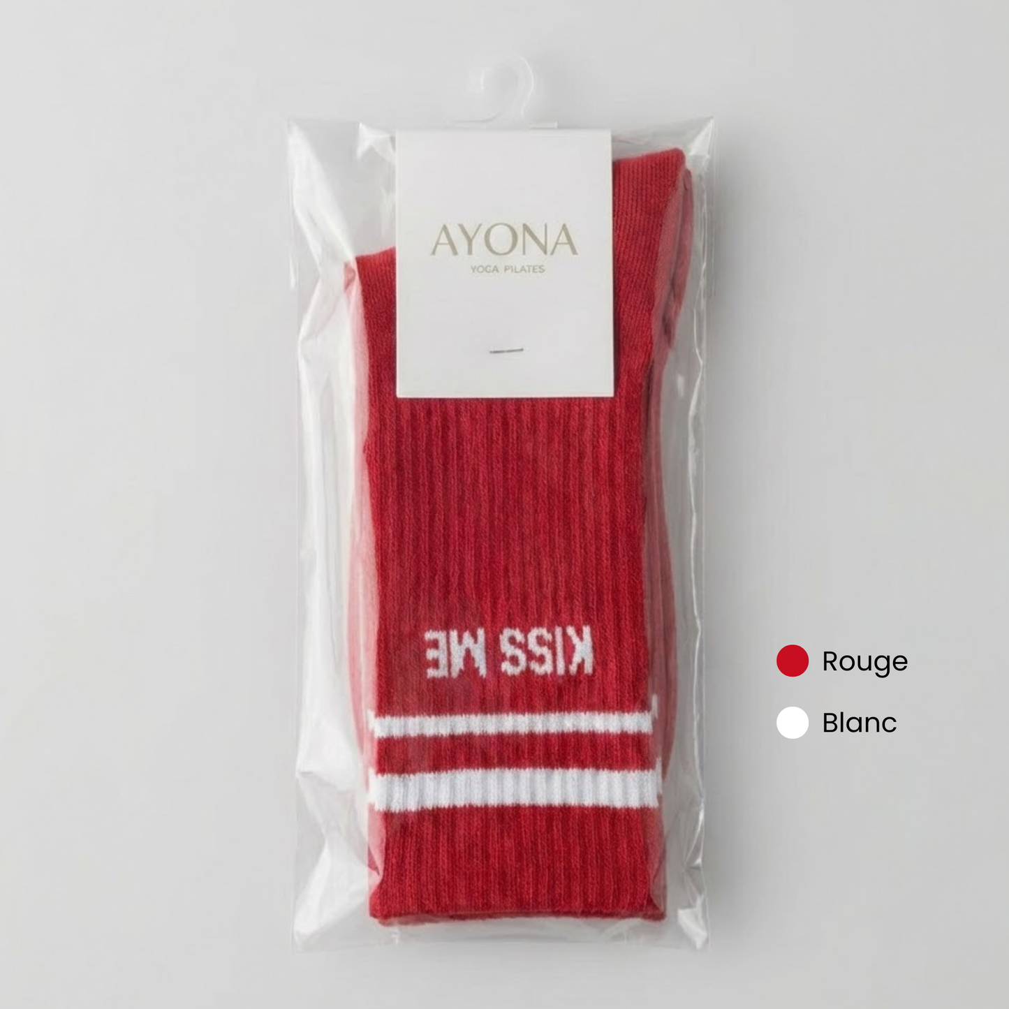 Chaussettes anti-dérapantes – Marron clair