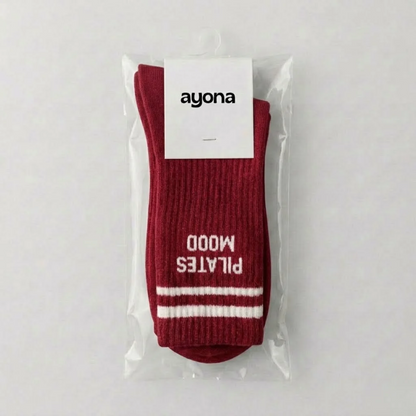 Chaussettes antidérapantes – Cerise